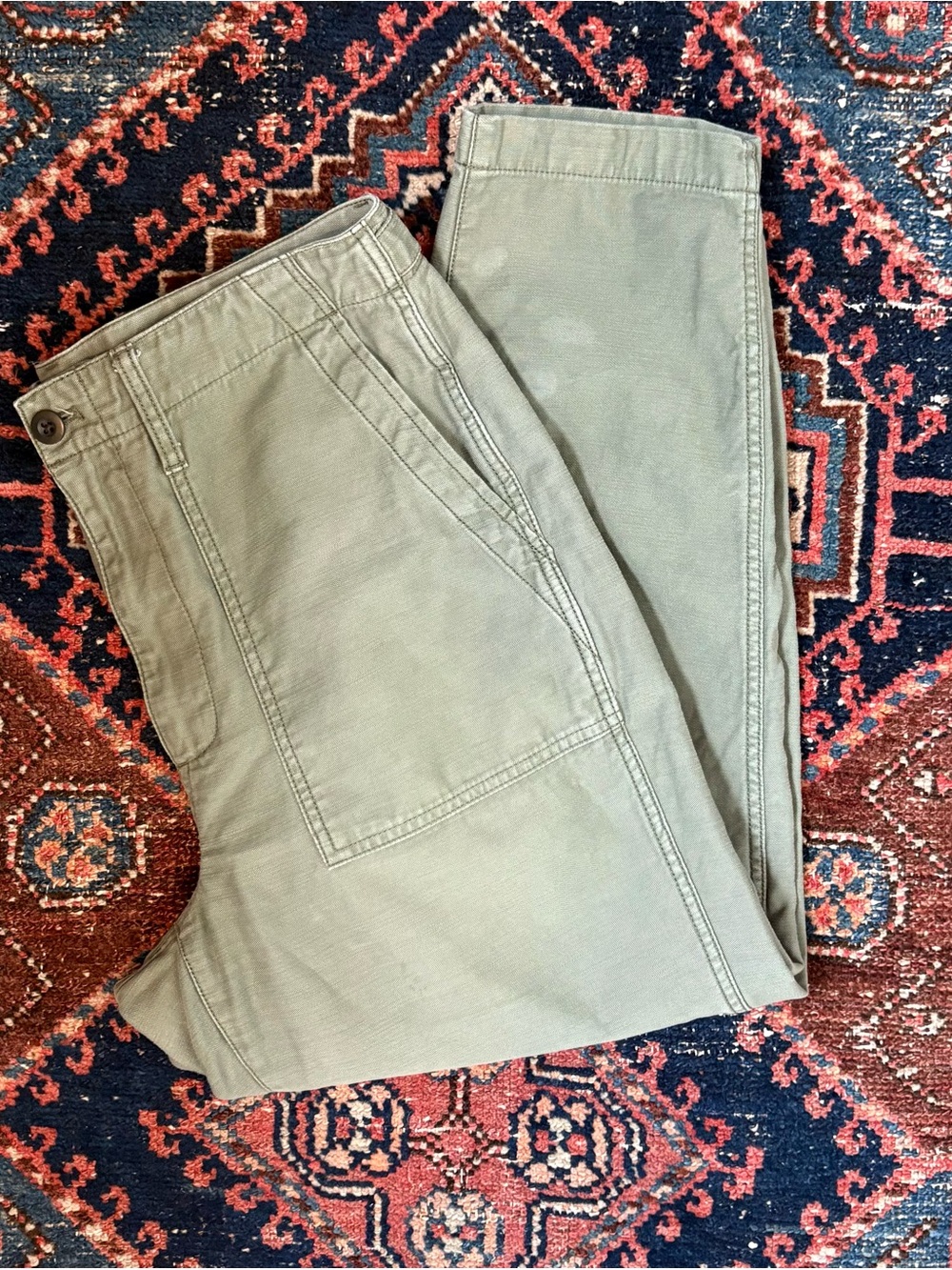 Madewell Griff Tapered Fatigue Cargo Pants